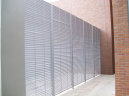 Aluminum Louver Fencing at UNF Student Union