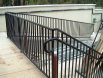Aluminum Pipe Railing with vertical pickets  (#R-24)