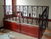 Wrought Iron Step and Guard Rail (#R-89)