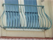 False Aluminum Bellowed Balcony Railing