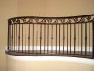 Wrought Iron forged top Scroll (#R-63)