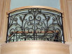 wrought iron balcony railing (R-117) 
